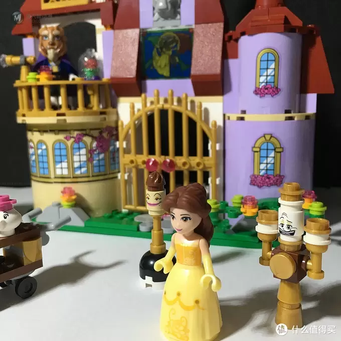 #本站首晒# 深夜与她共耕耘，拼彻城堡赴云霄：LEGO 乐高 41067迪斯尼公主系列