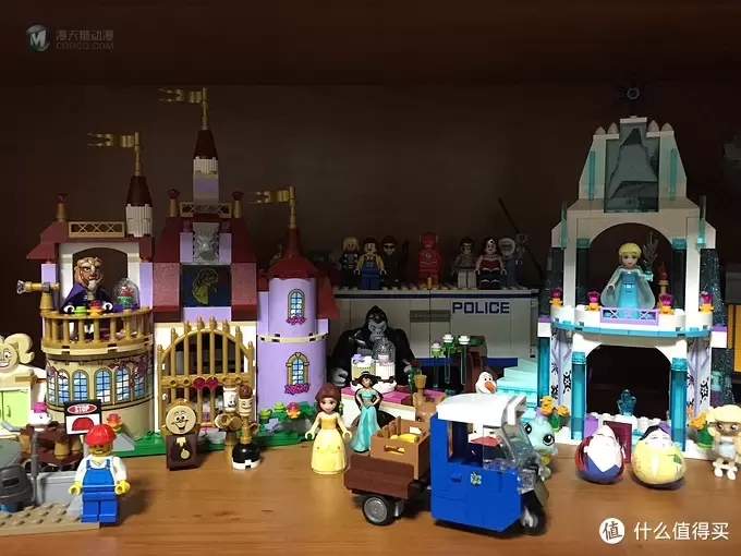 #本站首晒# 深夜与她共耕耘，拼彻城堡赴云霄：LEGO 乐高 41067迪斯尼公主系列