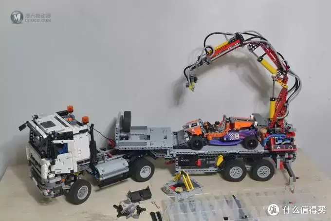 一个大龄少年的乐高之旅 篇三：LEGO 乐高 42043 卡车 伪开箱及B模式搭建过程