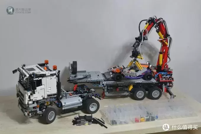 一个大龄少年的乐高之旅 篇三：LEGO 乐高 42043 卡车 伪开箱及B模式搭建过程