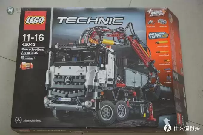 一个大龄少年的乐高之旅 篇三：LEGO 乐高 42043 卡车 伪开箱及B模式搭建过程