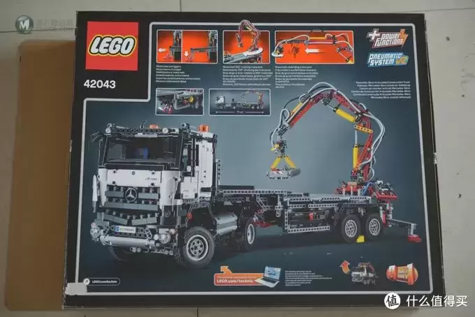 一个大龄少年的乐高之旅 篇三：LEGO 乐高 42043 卡车 伪开箱及B模式搭建过程