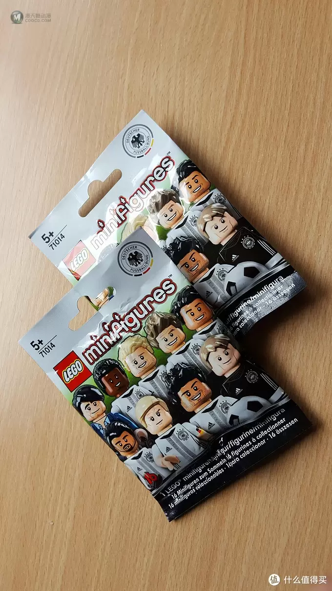 Lego 乐高 71014 德国国家队人偶 穆勒与克鲁泽
