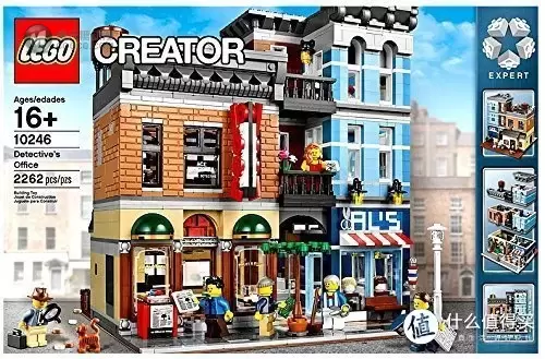 只是敷衍了事骗金币的评测：LEGO 乐高 街景 10246