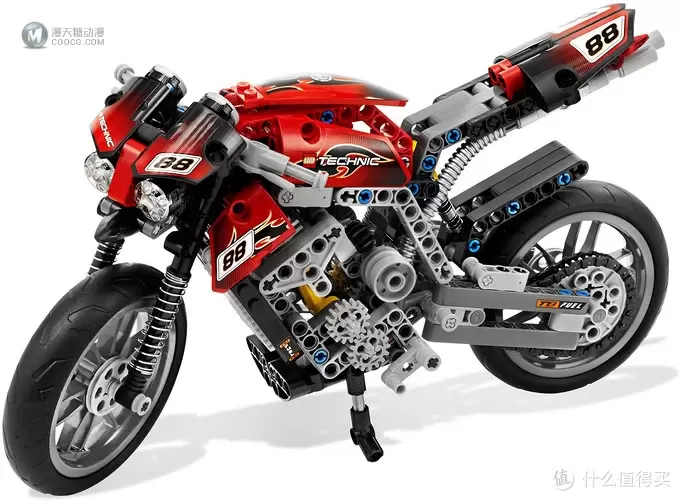 浅坑入乐高 篇三：LEGO 42036 赛道摩托A+B模式
