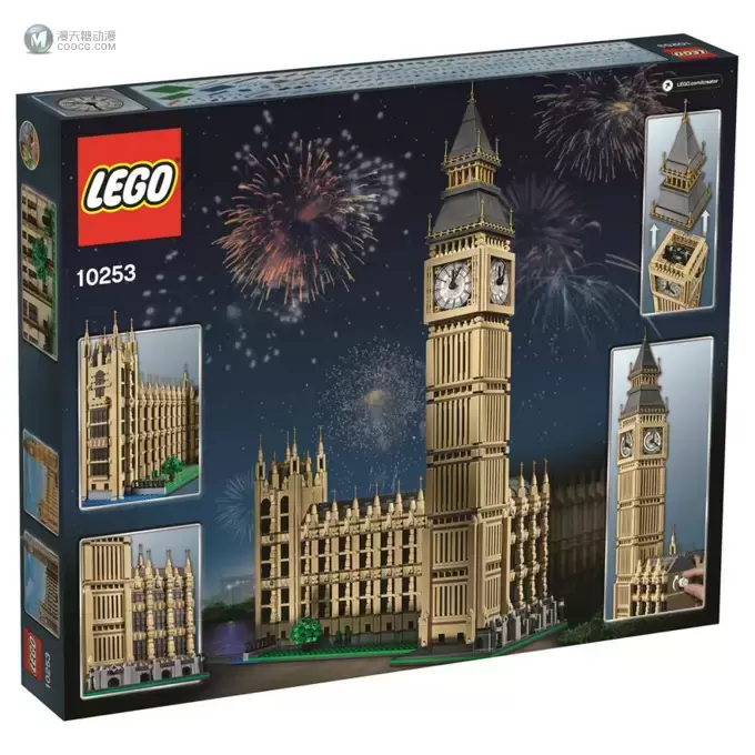 又来镇宅利器：LEGO乐高发布创意百变高手系列10253大本钟