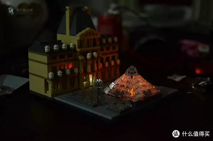 LEGO 乐高 建筑系列——卢浮宫倩影