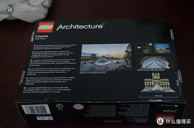 LEGO 乐高 建筑系列——卢浮宫倩影