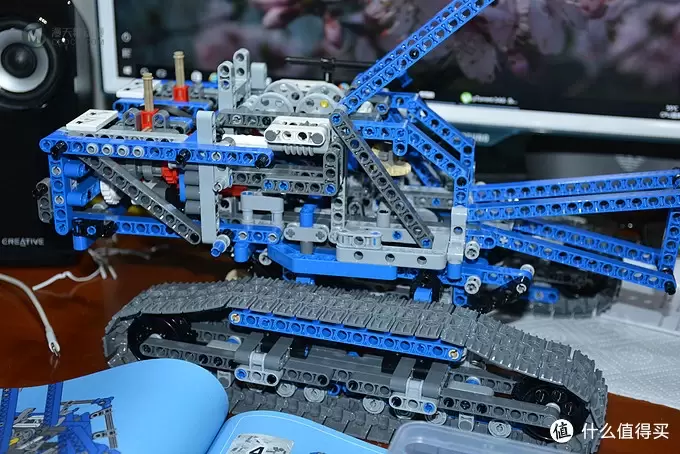 相见恨晚的“玩具 ”——LEGO 乐高 机械组42042 蓝色大吊车拼装心得和结构小究