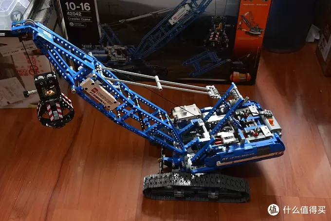 相见恨晚的“玩具 ”——LEGO 乐高 机械组42042 蓝色大吊车拼装心得和结构小究