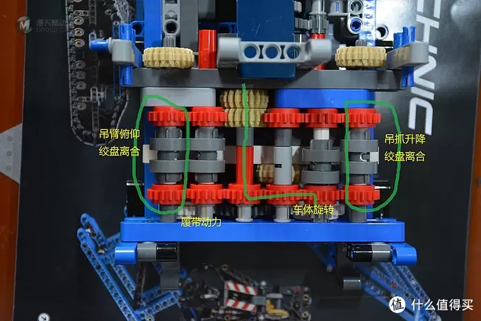 相见恨晚的“玩具 ”——LEGO 乐高 机械组42042 蓝色大吊车拼装心得和结构小究