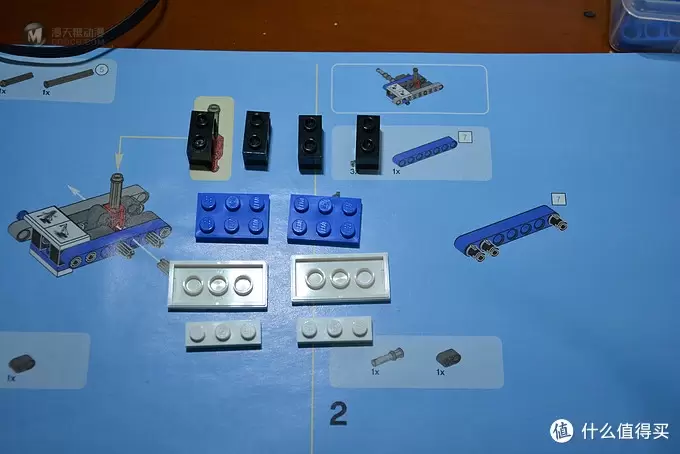 相见恨晚的“玩具 ”——LEGO 乐高 机械组42042 蓝色大吊车拼装心得和结构小究