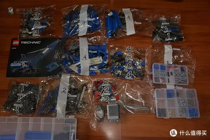 相见恨晚的“玩具 ”——LEGO 乐高 机械组42042 蓝色大吊车拼装心得和结构小究