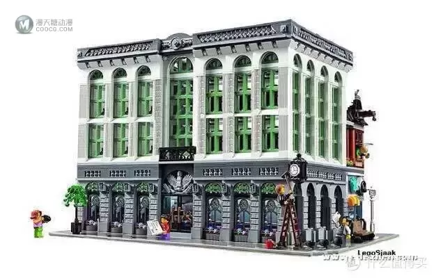 入坑只选值的：LEGO 乐高 10251 转角银行