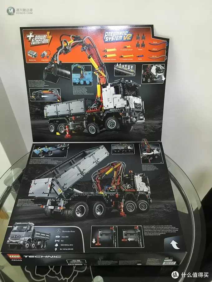火速送达：德亚直邮 LEGO 乐高 科技系2015旗舰 42043 奔驰 Arocs 3245卡车