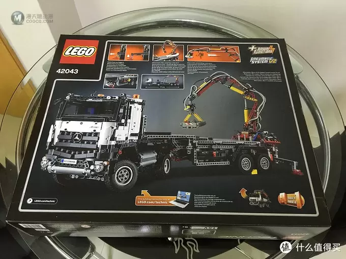 火速送达：德亚直邮 LEGO 乐高 科技系2015旗舰 42043 奔驰 Arocs 3245卡车