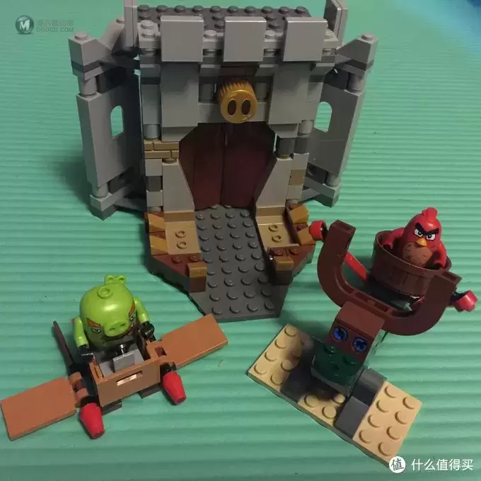 LEGO 乐高 75826 愤怒的小鸟大电影 猪王城堡