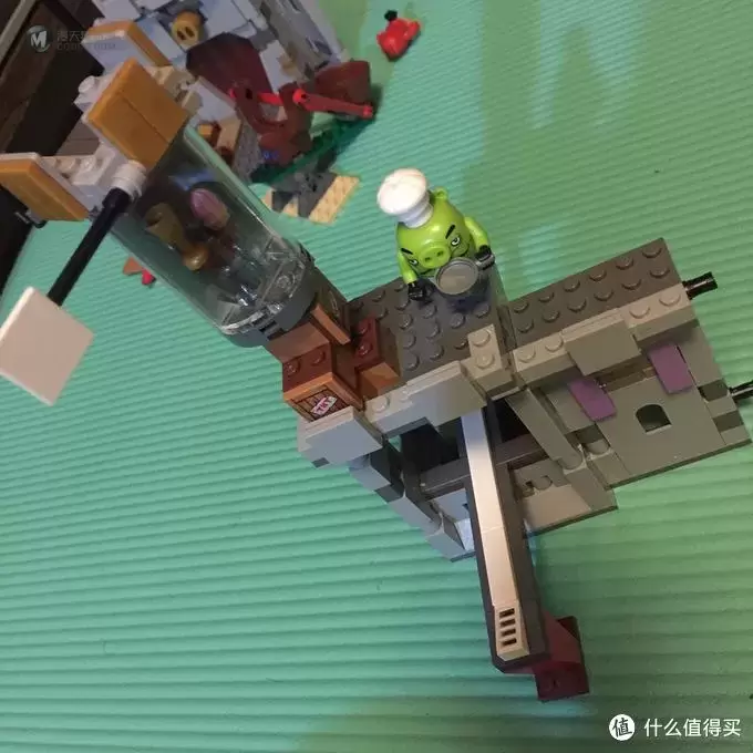LEGO 乐高 75826 愤怒的小鸟大电影 猪王城堡
