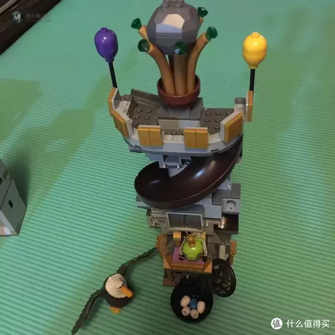 LEGO 乐高 75826 愤怒的小鸟大电影 猪王城堡