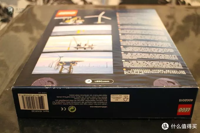 超限定套组 LEGO 乐高 4002015 德国博尔库姆岩盘海上风力发电场1（风车+自升式平台）