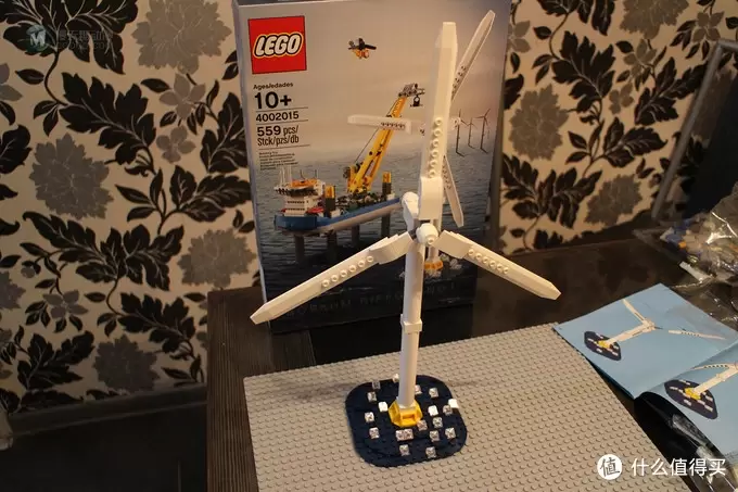 超限定套组 LEGO 乐高 4002015 德国博尔库姆岩盘海上风力发电场1（风车+自升式平台）