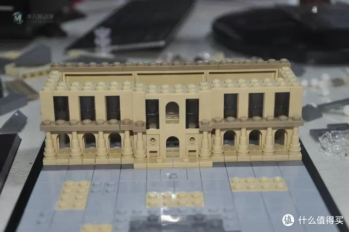 单反毁一生，LEGO穷三代 篇五十八：LEGO 21024 Architecture Louvre 卢浮宫 附亮灯改造
