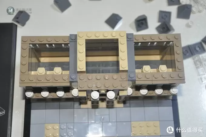单反毁一生，LEGO穷三代 篇五十八：LEGO 21024 Architecture Louvre 卢浮宫 附亮灯改造