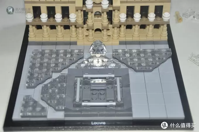 单反毁一生，LEGO穷三代 篇五十八：LEGO 21024 Architecture Louvre 卢浮宫 附亮灯改造