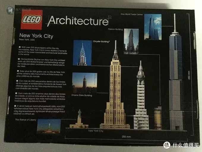 我的LEGO建筑系列 篇一：我的第一款乐高 21028 New York City