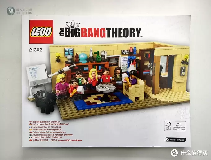 第一次海淘——LEGO 乐高 21302《生活大爆炸》