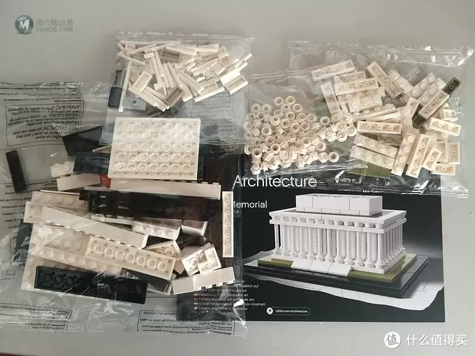 我的LEGO建筑系列 篇二：21022 Lincoln Memorial