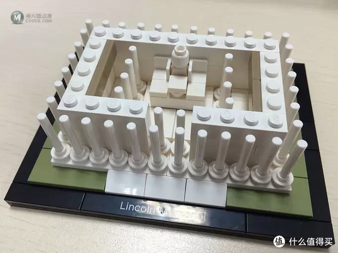 我的LEGO建筑系列 篇二：21022 Lincoln Memorial