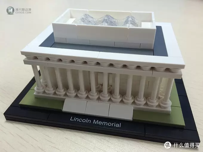 我的LEGO建筑系列 篇二：21022 Lincoln Memorial