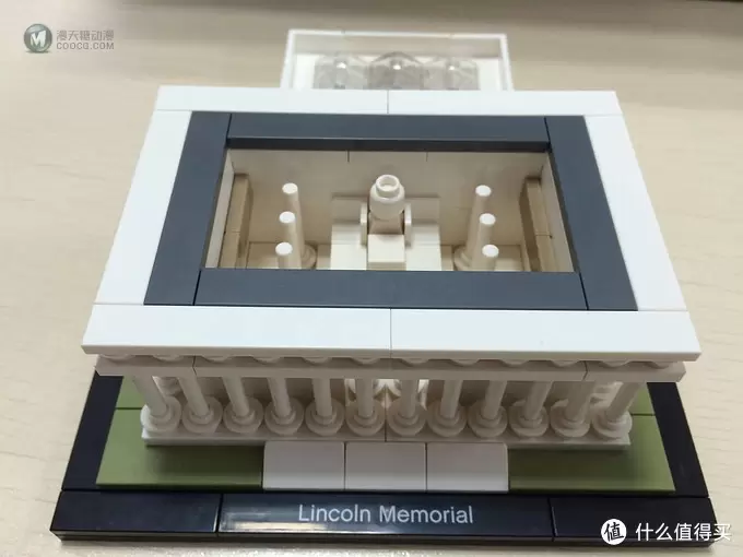我的LEGO建筑系列 篇二：21022 Lincoln Memorial