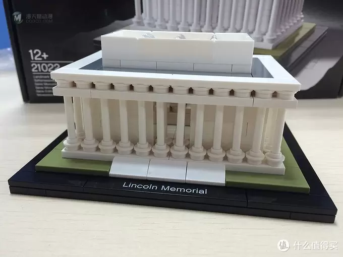 我的LEGO建筑系列 篇二：21022 Lincoln Memorial
