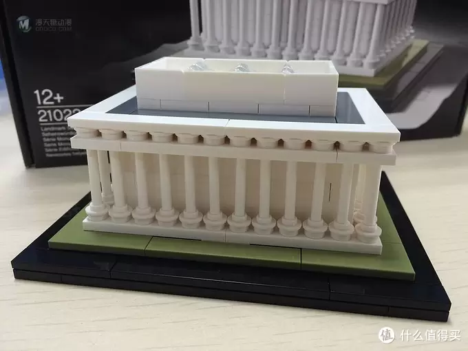 我的LEGO建筑系列 篇二：21022 Lincoln Memorial