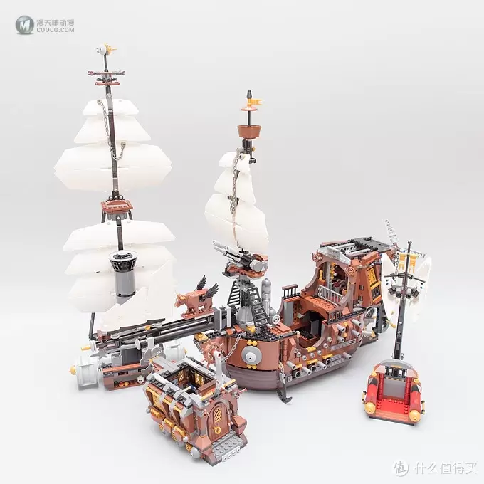 海上摩天楼：LEGO 乐高 70810 MetalBeard's Sea Cow 大电影系列