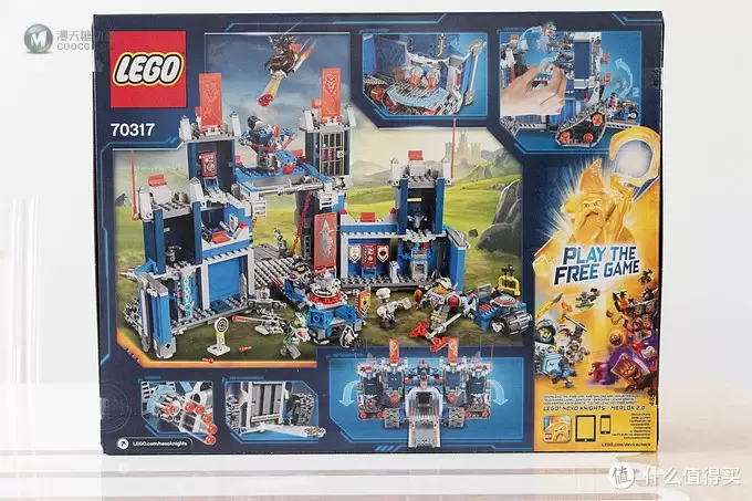 LEGO 乐高 Nexo骑士系列 70317 机械要塞