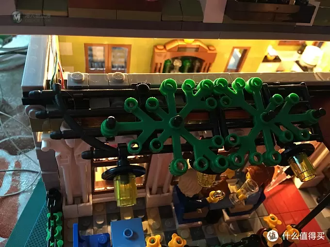 LEGO乐高街景第一坑——巴黎餐厅diy灯光改造