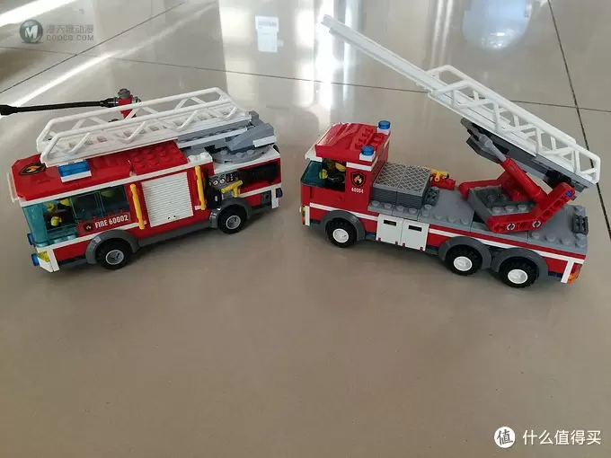 德亚直邮LEGO 60004消防局开箱