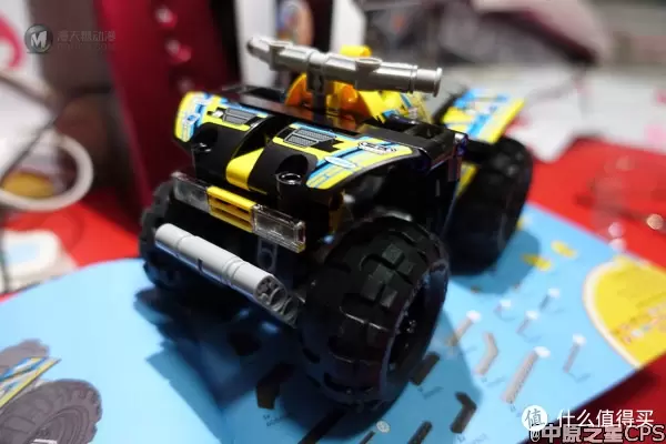 入坑我的第一批乐高1+1=3：LEGO 乐高 Technic 机械组 42034 四轮越野摩托车&42033 Technic 巅峰赛车