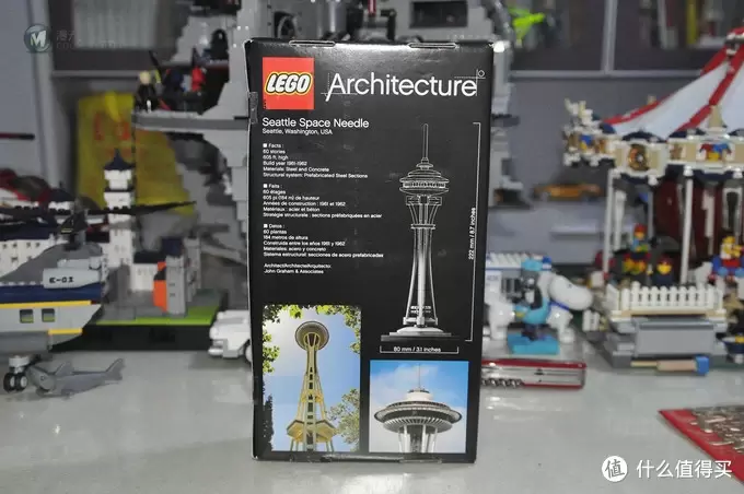 单反毁一生，LEGO穷三代 篇四十二：LEGO 乐高 Architecture 21003 西雅图太空针塔