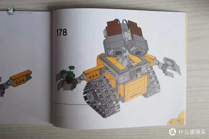 终于等到你——LEGO 乐高 21303 WALL E 拼砌及缺陷问题处理