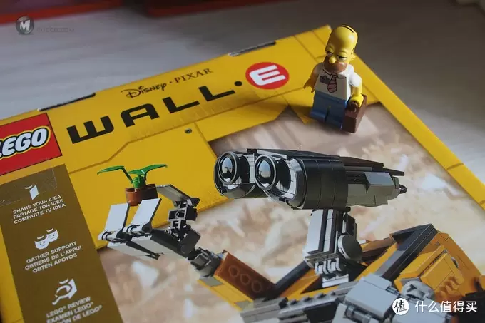终于等到你——LEGO 乐高 21303 WALL E 拼砌及缺陷问题处理