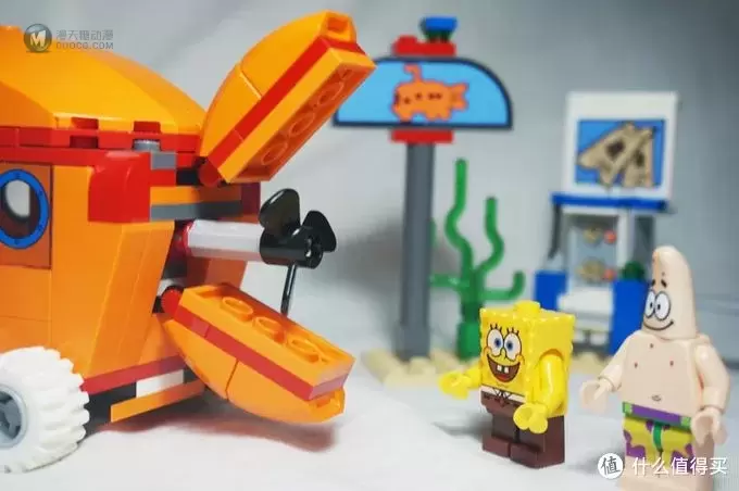 已经绝版的LEGO 乐高 海绵宝宝 乐高玩具