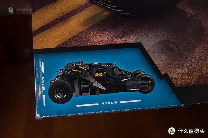 一不小心落坑里：LEGO 乐高 76023 Tumbler 蝙蝠车电影版开箱