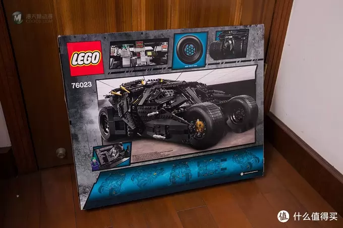 一不小心落坑里：LEGO 乐高 76023 Tumbler 蝙蝠车电影版开箱