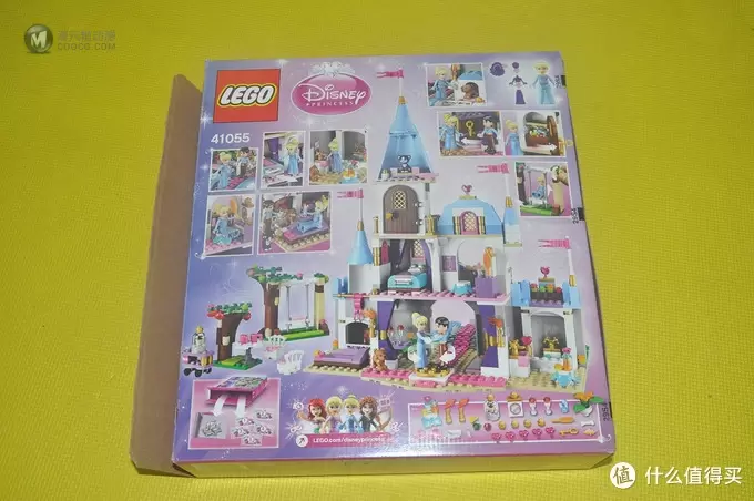 单反毁一生，LEGO穷三代 篇三十三：LEGO 乐高 41055 迪士尼公主系列 Cinderella's Romantic Castle 灰姑娘的浪漫城堡