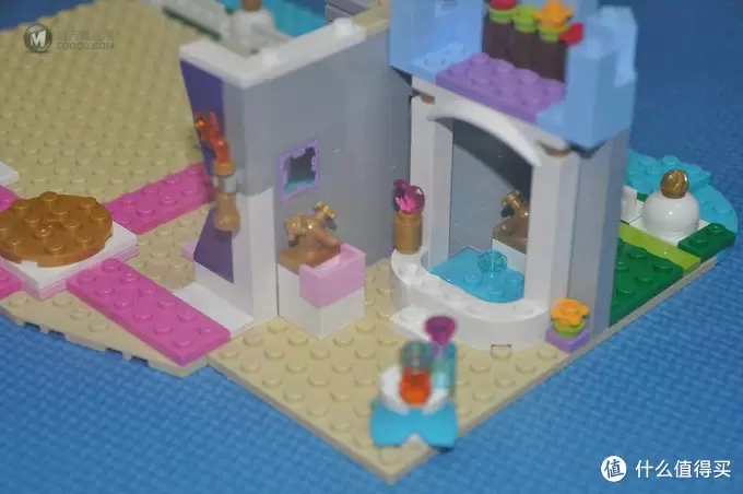 单反毁一生，LEGO穷三代 篇三十三：LEGO 乐高 41055 迪士尼公主系列 Cinderella's Romantic Castle 灰姑娘的浪漫城堡