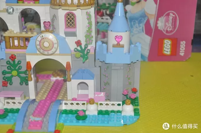 单反毁一生，LEGO穷三代 篇三十三：LEGO 乐高 41055 迪士尼公主系列 Cinderella's Romantic Castle 灰姑娘的浪漫城堡